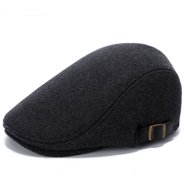 Outdoor Autumn And Winter Woolen Hat Men's Beret