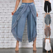 Women's Commuter Lace Harem Pants Wide Leg Pants