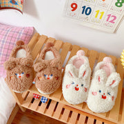 Home Indoor Household Couple Plush Slippers