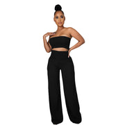 Women's Tube Top Pants Women's Two Piece Set