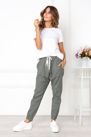 Women's cropped casual pants