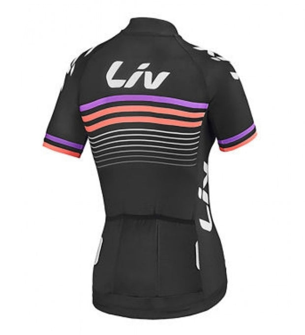 Women's LIV Summer Cycling Jersey Short Sleeve Shorts Suit Breathable