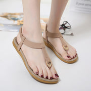 Women Sandal Flat Heel Sandalias Femininas Summer Casual Single Shoes Soft Bottom Slippers Sandals