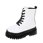 Short boots women's platform Martin boots