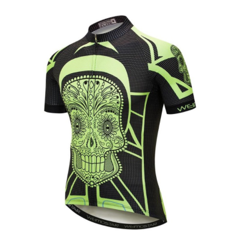 Weimostar skull jersey men's pirate jersey