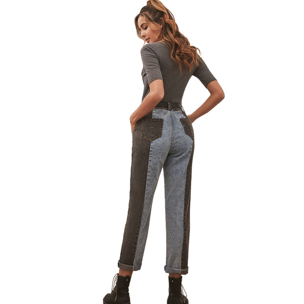 Women's high waist jeans