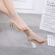 Transparent High Heels Pumps Women Shoes