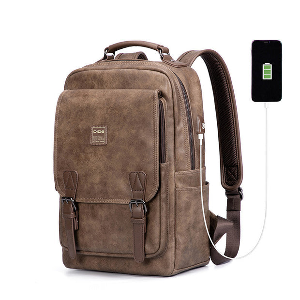 Backpack Men's Fashion Trend Backpack Men's Travel Bag Korean Leisure Youth Student School Bag Computer Bag