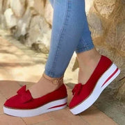 Women's Shoes Fashion Bow Breathable Casual Shoes