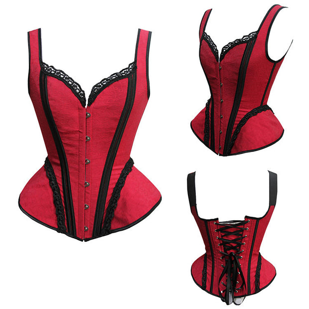 Women's Corset Sexy Steampunk Clothing Pulling Corset Top