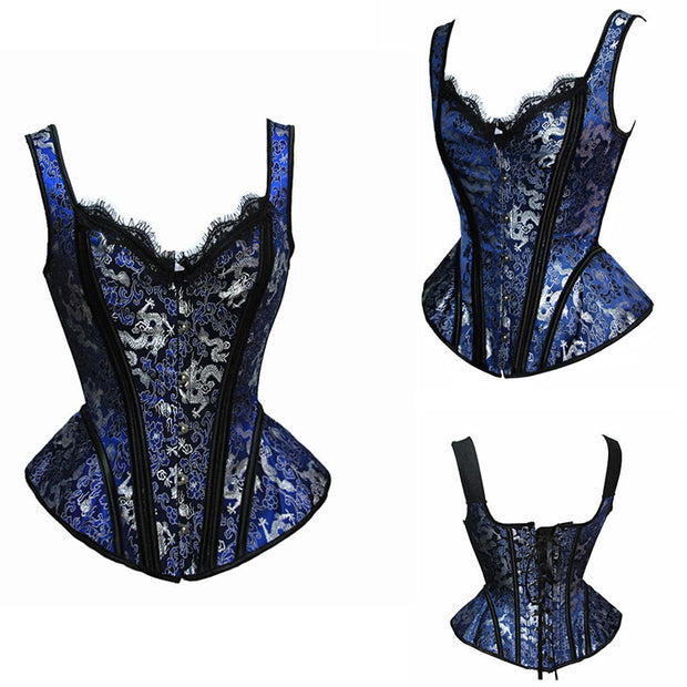 Women's Corset Sexy Steampunk Clothing Pulling Corset Top