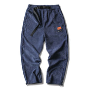 Drawstring Corduroy Pants