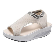 Flying Woven Sandals Women's Flat Bottomed Fashion Simple Sandals