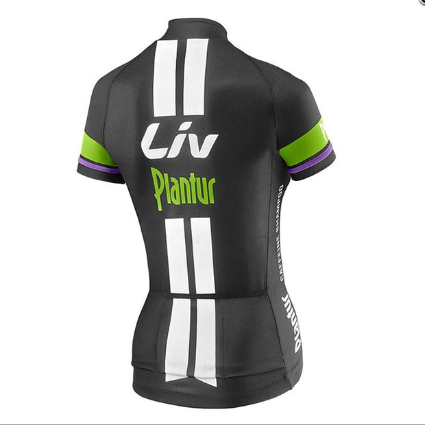 Women's LIV Summer Cycling Jersey Short Sleeve Shorts Suit Breathable