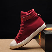 Men's high-top canvas shoes