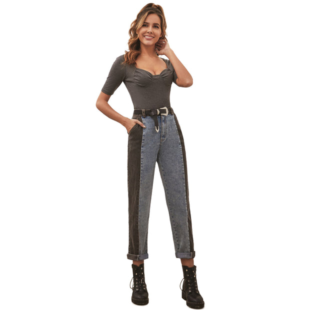 Women's high waist jeans