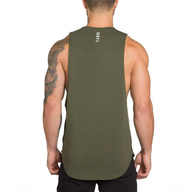 Mens Gyms Fitness Bodybuilding Tank