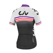 Women's LIV Summer Cycling Jersey Short Sleeve Shorts Suit Breathable