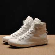 Men's high-top canvas shoes