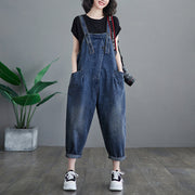 Women's Real Denim Overalls