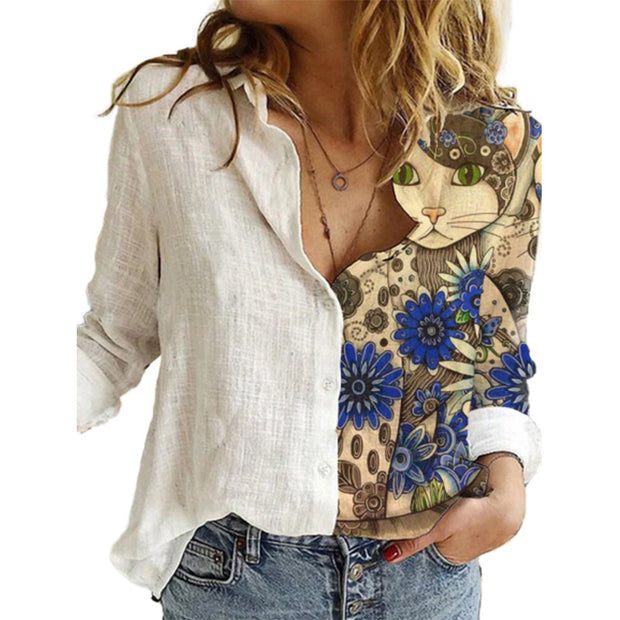 Women's printed shirt