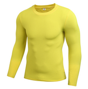 Men's Solid Quick-Drying Fitness Tight T-Shirt