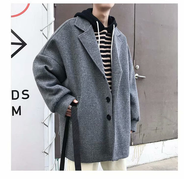 Harajuku casual tooling coat