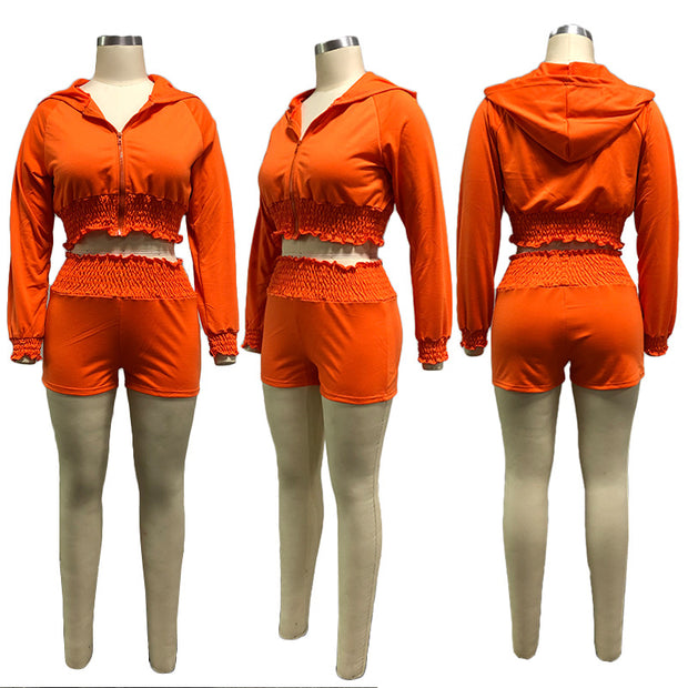 Two-piece women's sports suit