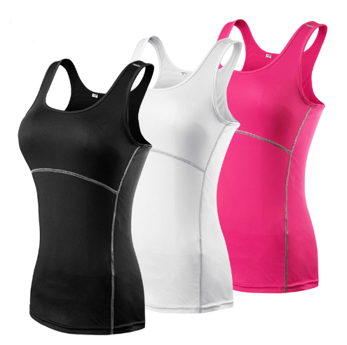 Women Yoga Sports Vest Fitness Tight Sleeveless Tank Top