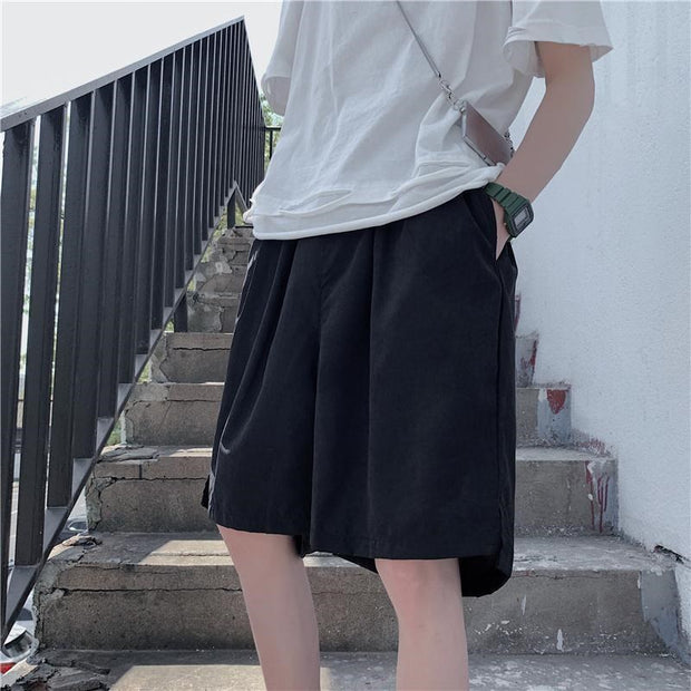 Mens Multi-pocket Functional Wind Workwear Casual Shorts