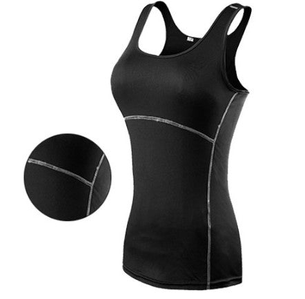 Women Yoga Sports Vest Fitness Tight Sleeveless Tank Top