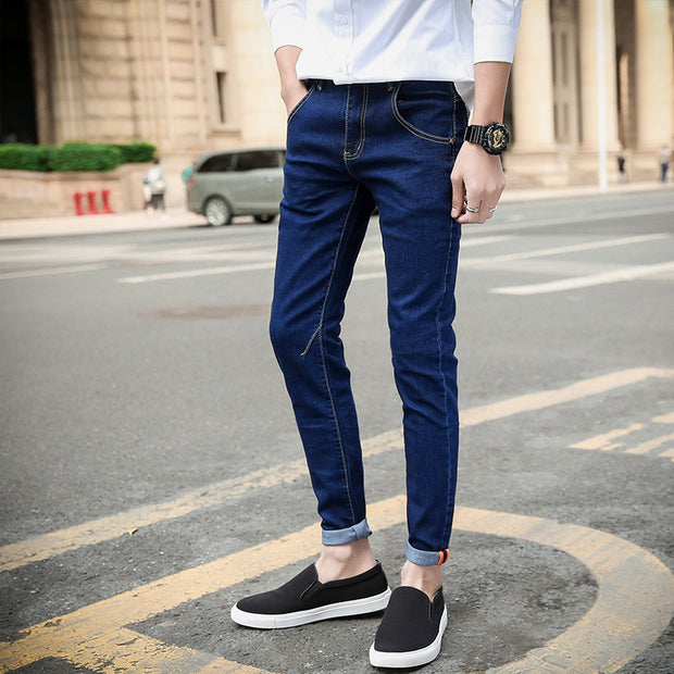 Men's cropped jeans