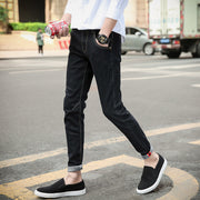 Men's cropped jeans