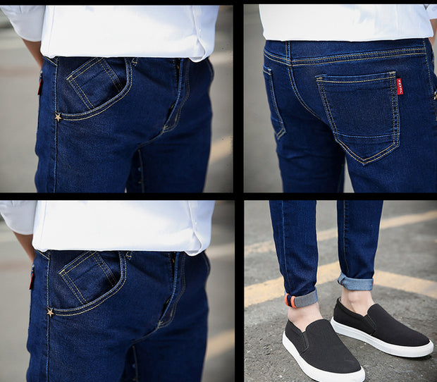 Men's cropped jeans