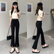 Women's High-waisted Slim Casual Pants