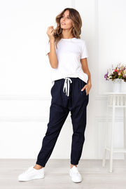 Women's cropped casual pants