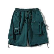 Mens Multi-pocket Functional Wind Workwear Casual Shorts