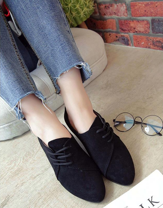 Womens Lace Up Casual Shoes