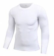 Men's Solid Quick-Drying Fitness Tight T-Shirt