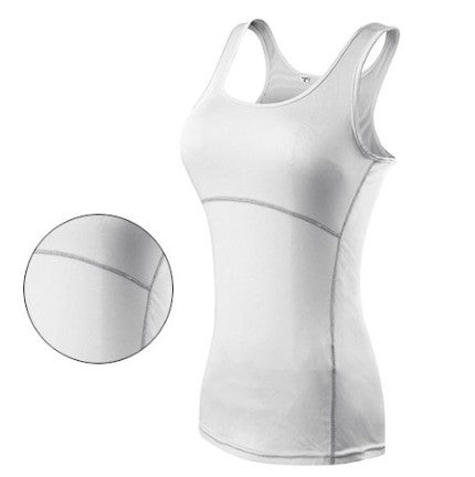 Women Yoga Sports Vest Fitness Tight Sleeveless Tank Top