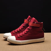 Men's high-top canvas shoes