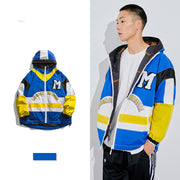 Hooded Ski Suit Men's Casual Sports Teen Jacket Cardigan