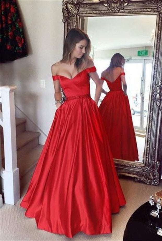 Women's Fashion Solid Color Party Dresses