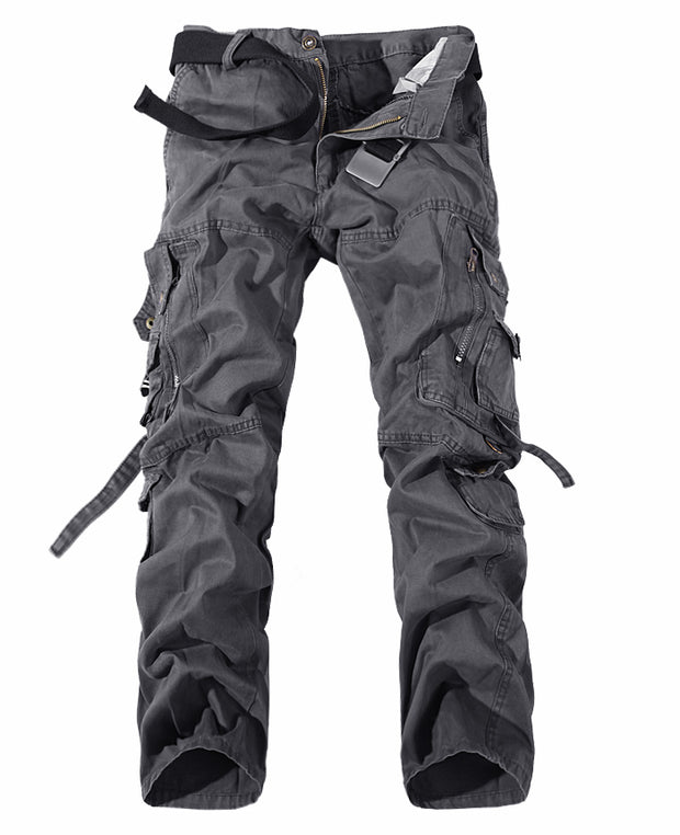 Men's Multi-pocket Cargo Pants Washed Hot Sale Cargo Pants