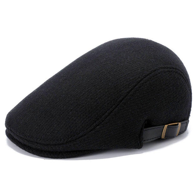 Outdoor Autumn And Winter Woolen Hat Men's Beret