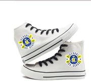 Men's high-top canvas shoes