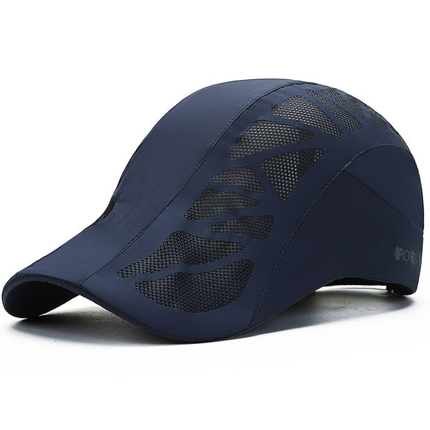 New Men's Casual Quick-drying Breathable Beret Hat