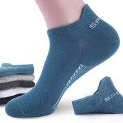 Socks Men's Cotton Socks Thin Exercise Socks Mesh Breathable Low Top Socks Handle Socks Ankle Socks