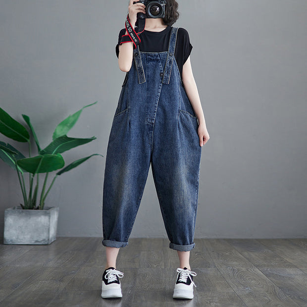 Women's Real Denim Overalls