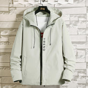 Hooded Loose Fit Sporty Coats